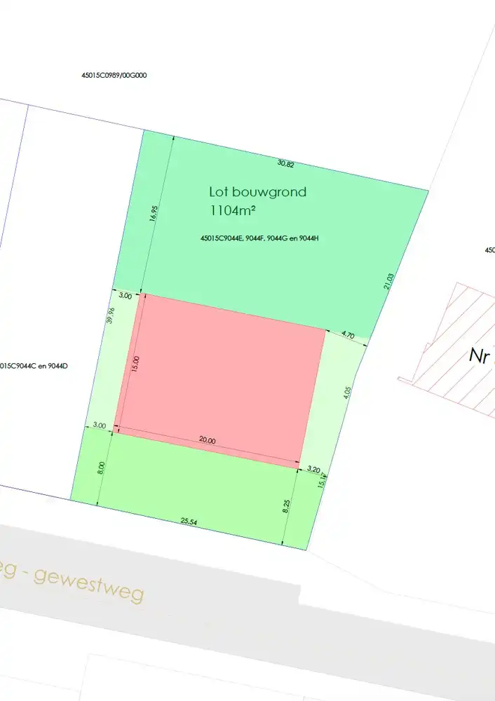 Prachtig gelegen bouwgrond bestemd voor open bebouwing! foto {{pictureIndex}}