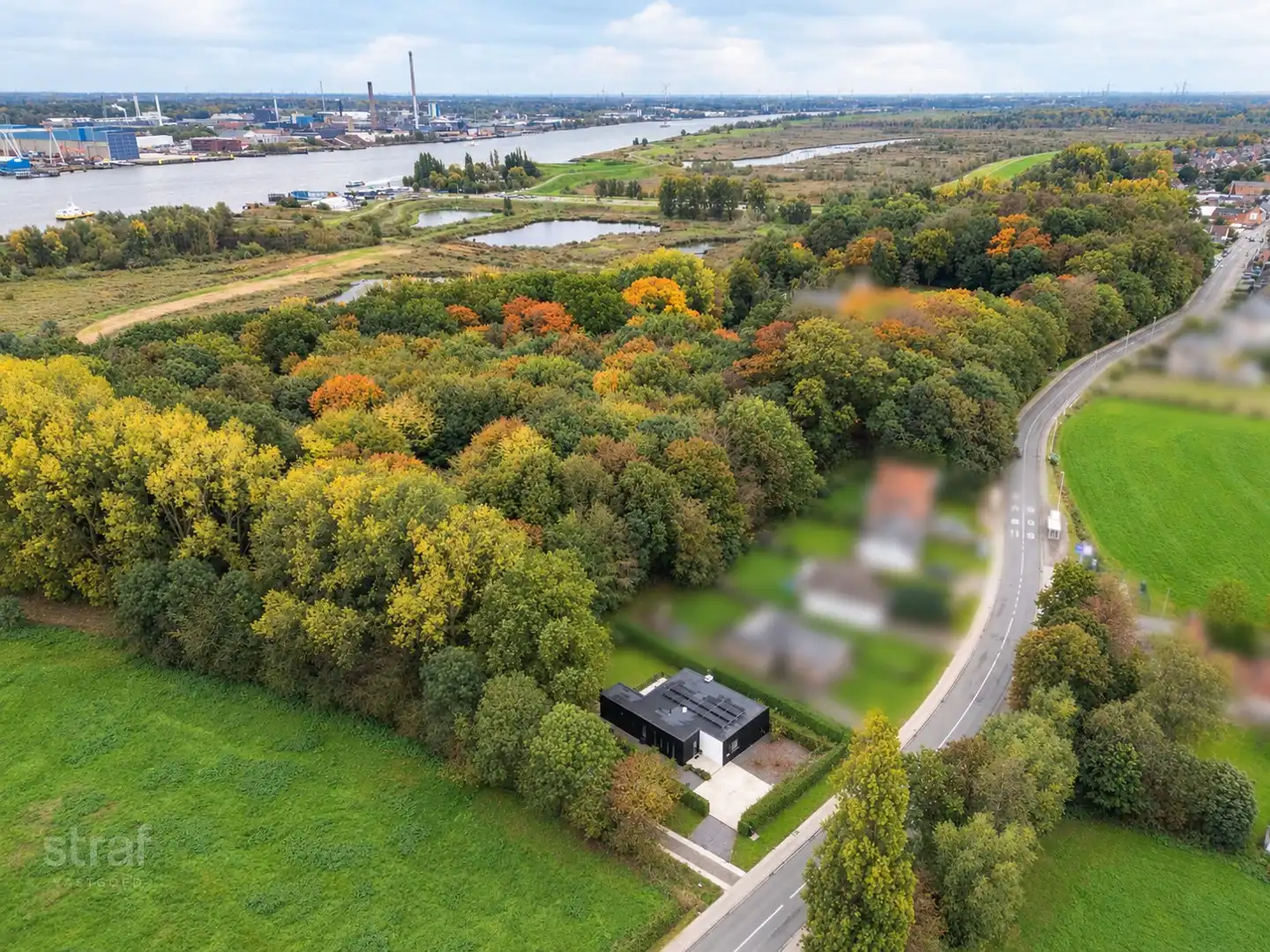 Gelijkvloerse woning met uniek, eindeloos zicht op het bos in Kruibeke foto 26
