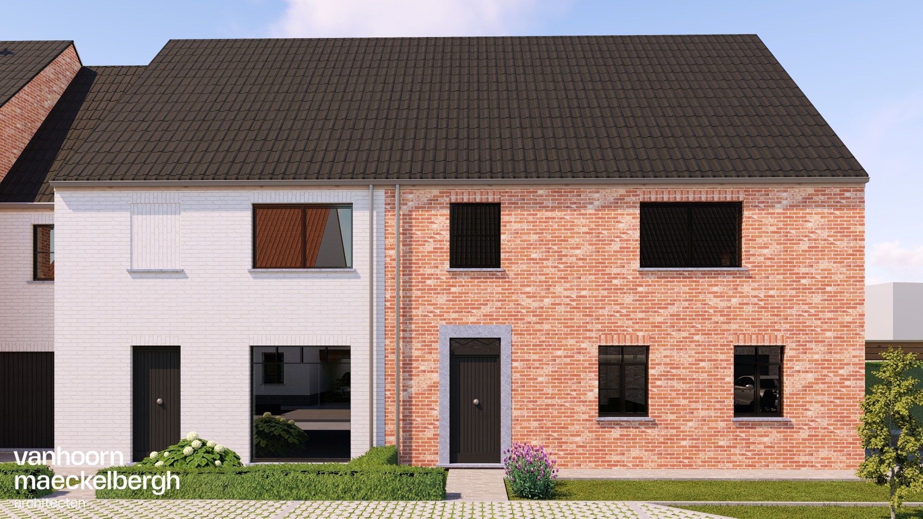 Ruime 3-slaapkamer nieuwbouwwoning in het centrum van Gistel foto {{pictureIndex}}