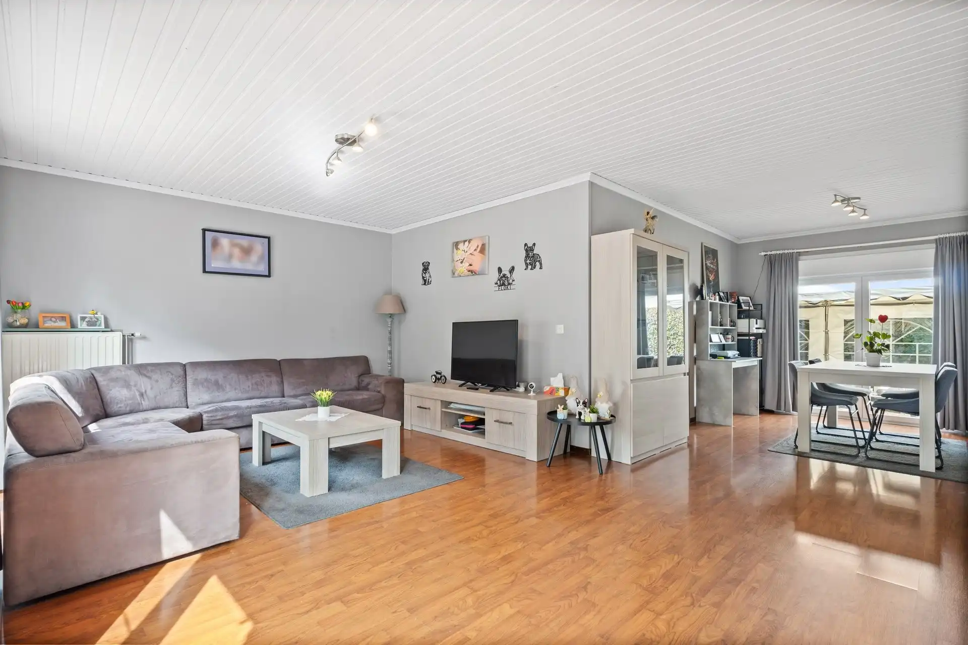 Rustig gelegen bungalow op een rustige ligging te Berlare op 885m² grond. foto 4