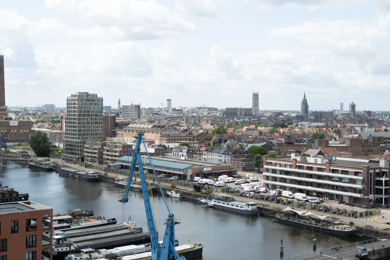 Penthouse met Uniek Zicht - De Nieuwe Dokken Gent foto 25