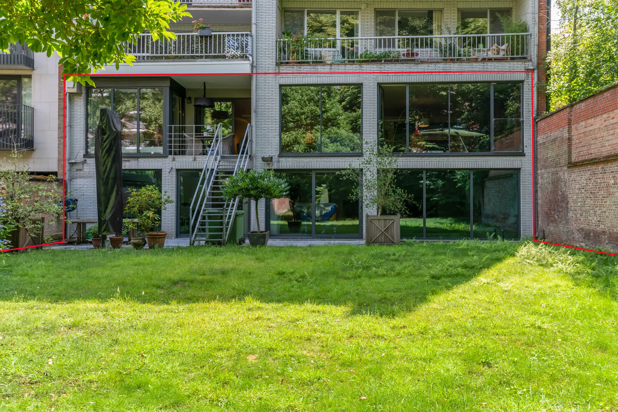 Duplex met zwembad en tuin op uitstekende locatie in Berchem foto 32