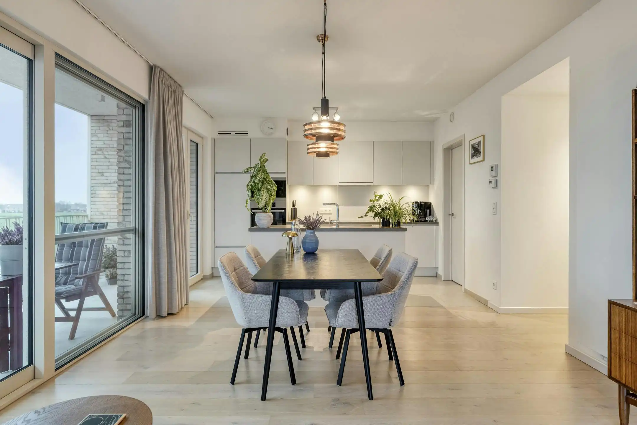 Recent appartement met spectaculair zicht te koop in Eke foto 5