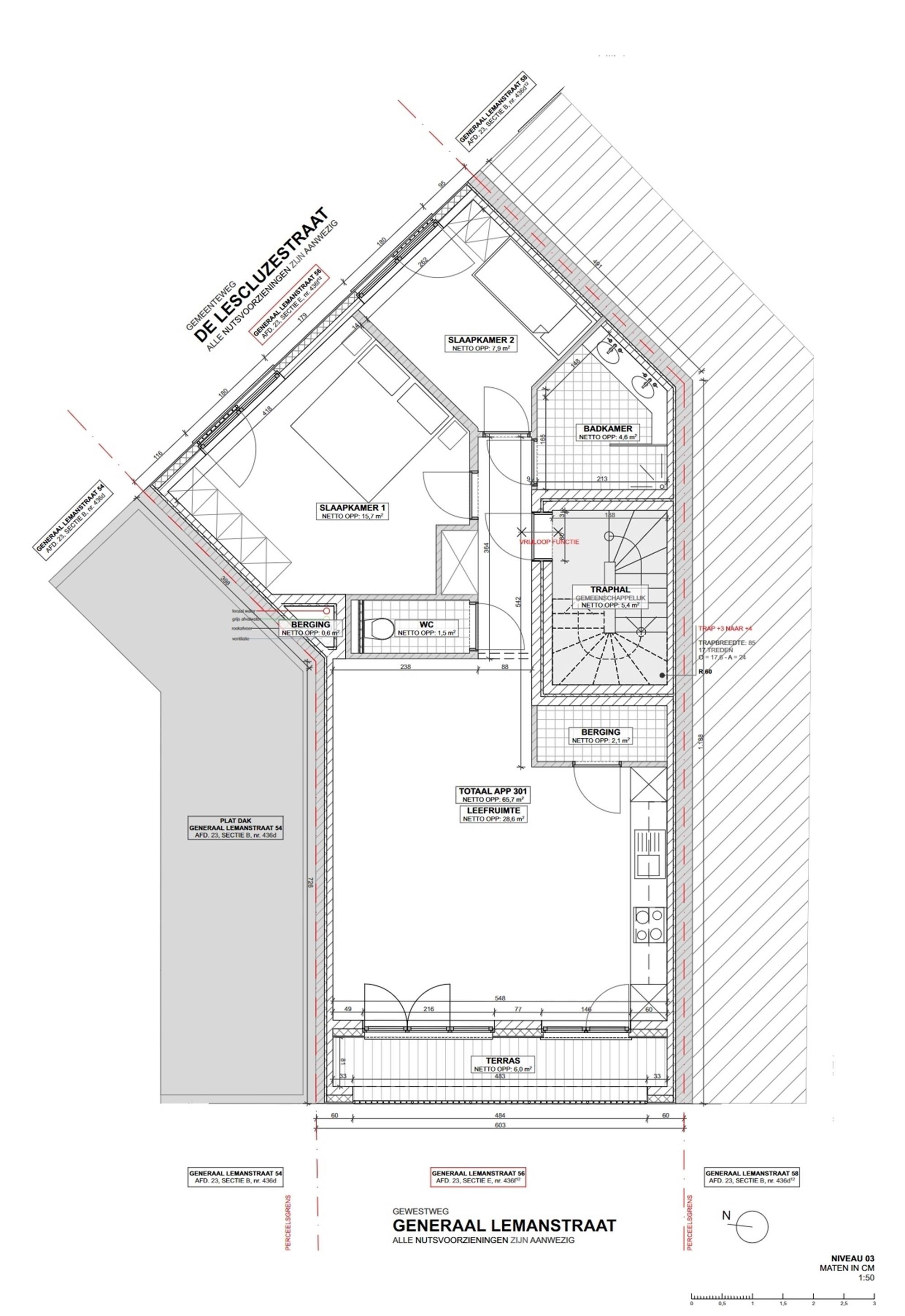 Projectgrond met vergunning - comm glvl + 5 appt foto 10