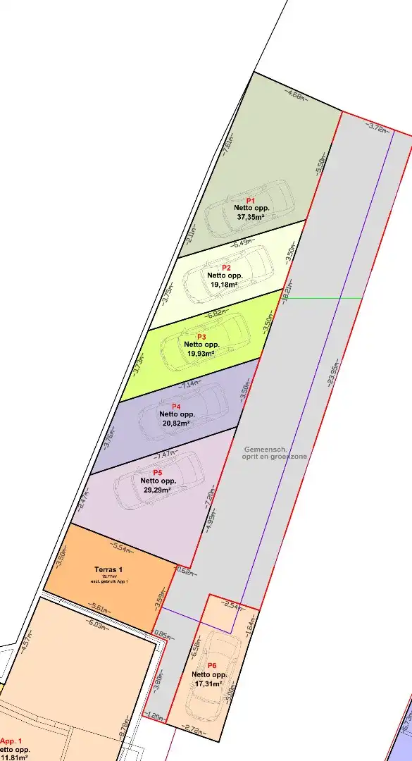 Duplex 119m² centrum Zottegem foto 16