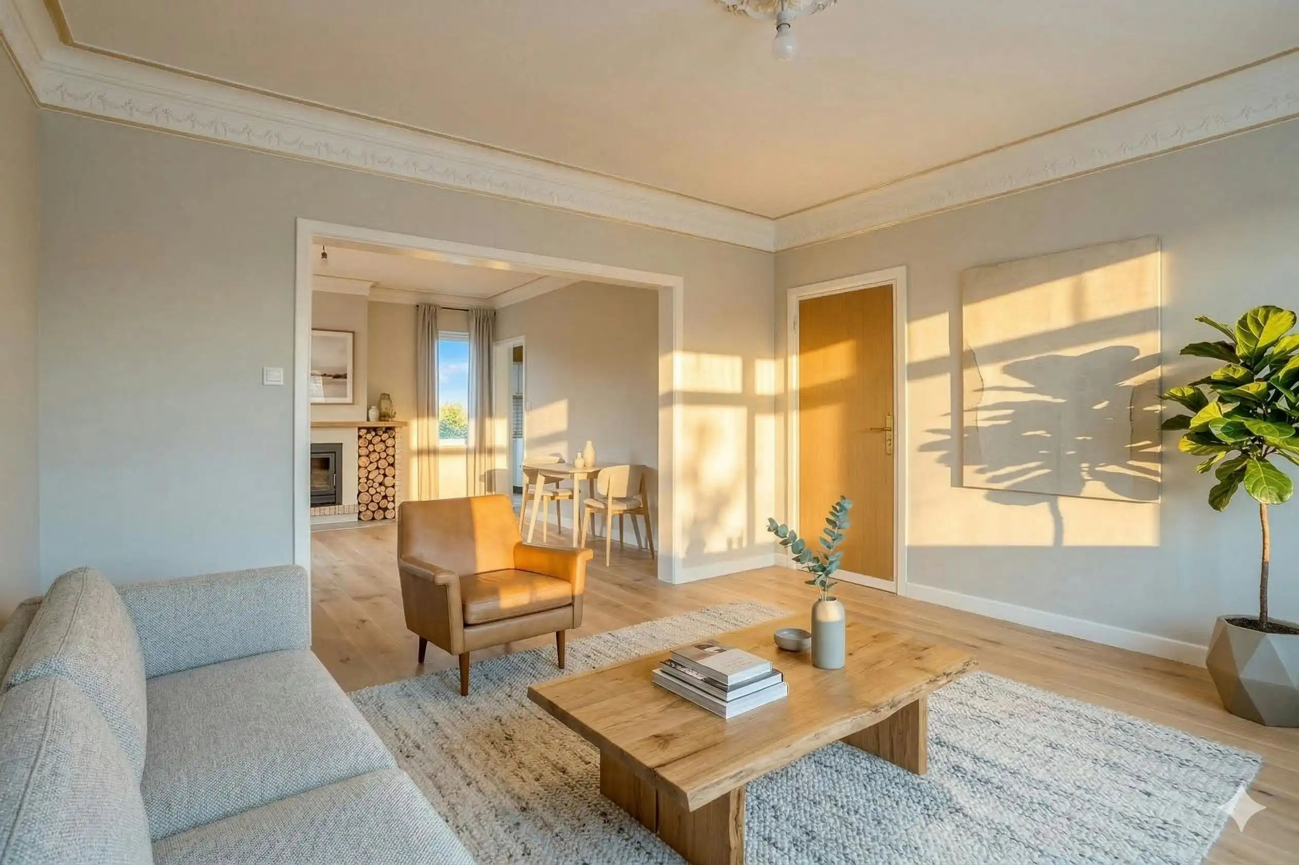 Te renoveren statige woning met royale tuin in Ardooie foto 5