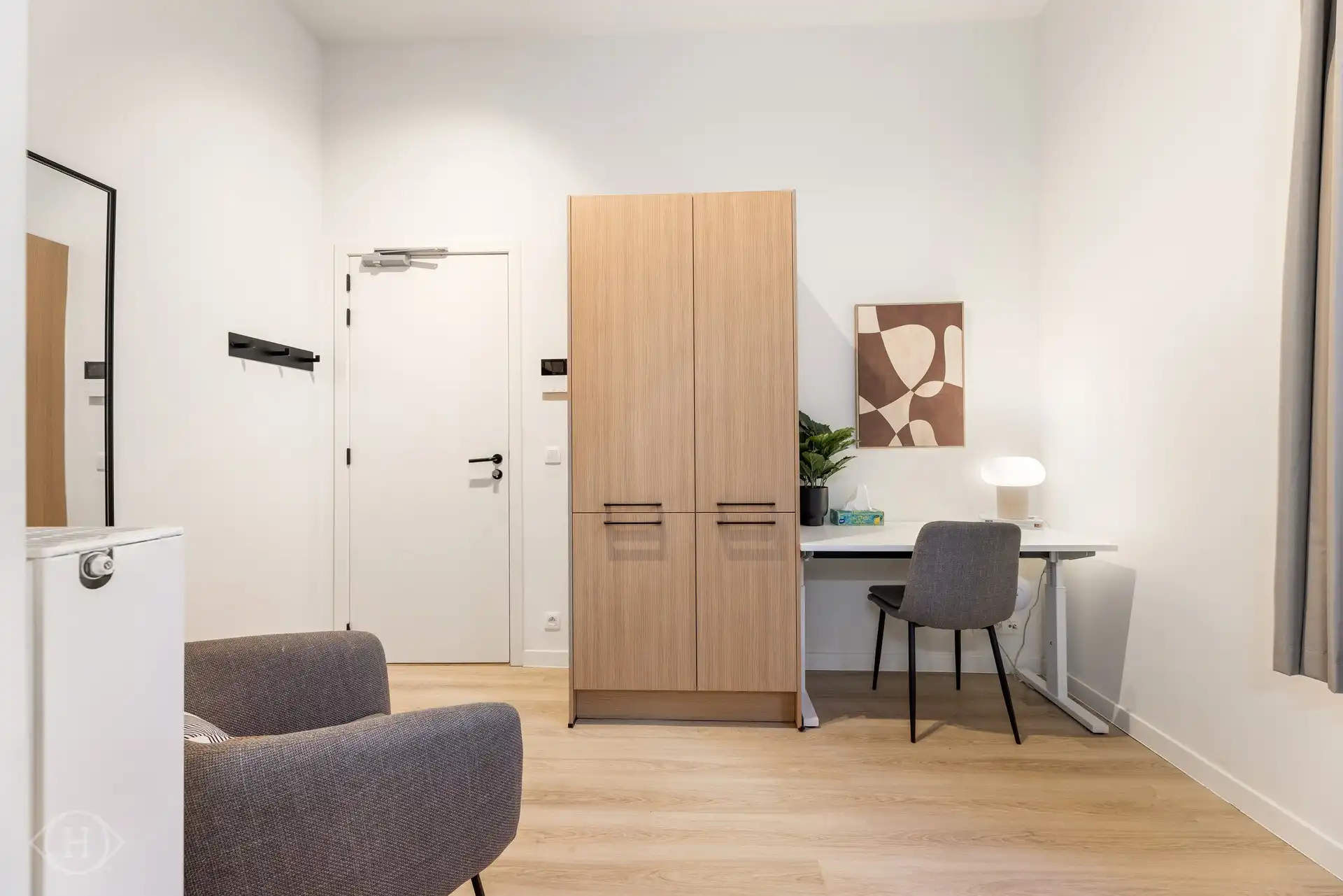 Moderne studentenkamer op toplocatie in Leuven foto 3