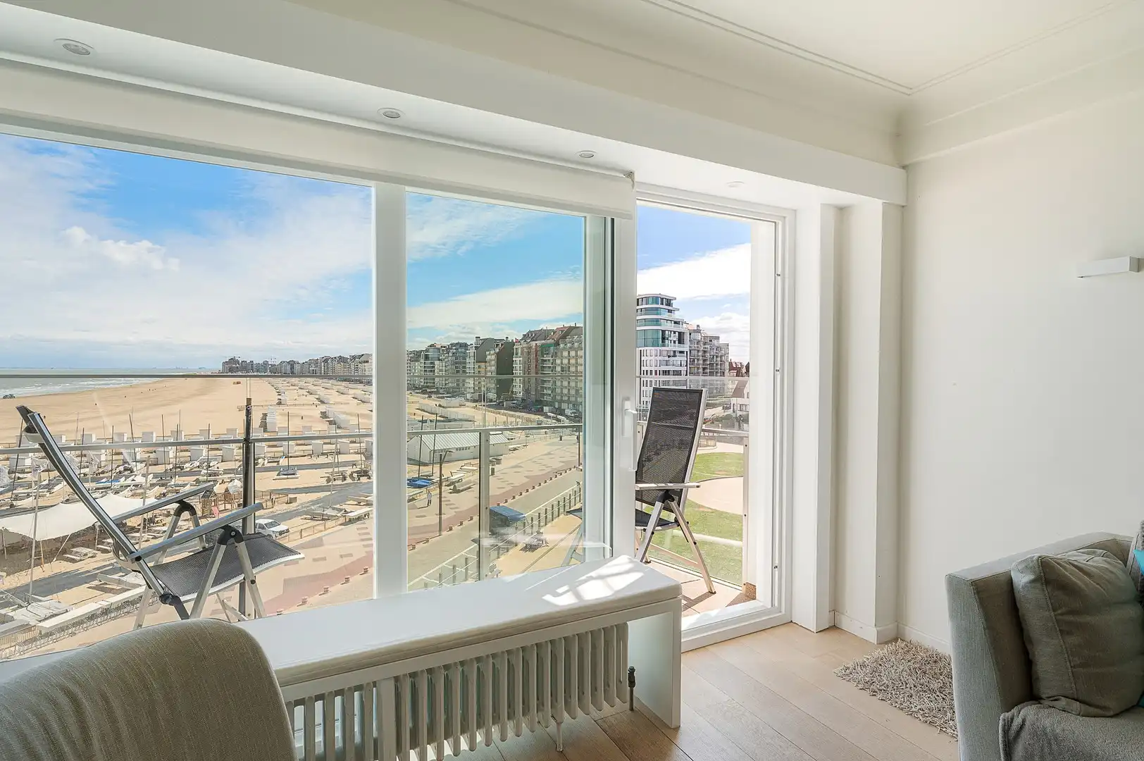 Appartement met frontaal zicht op zee, gelegen aan het Albertstrand. foto 15