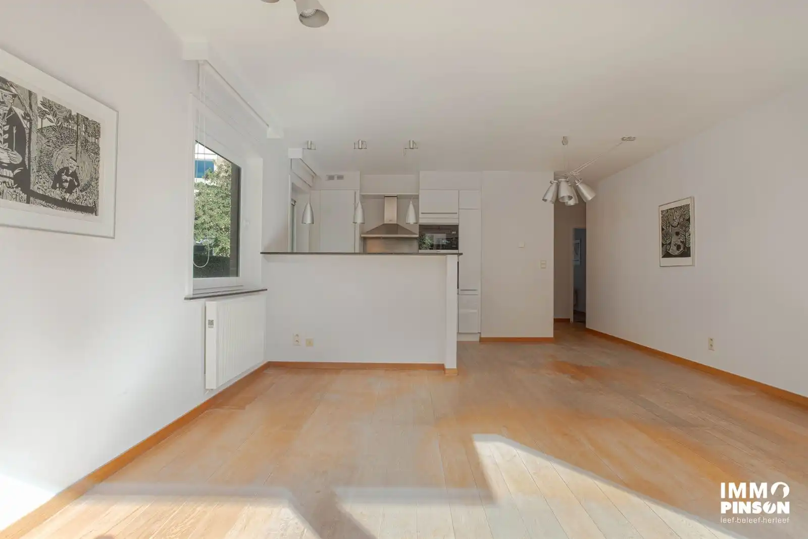 Zongericht gelijkvloers appartement met terras in rustige buurt foto 2