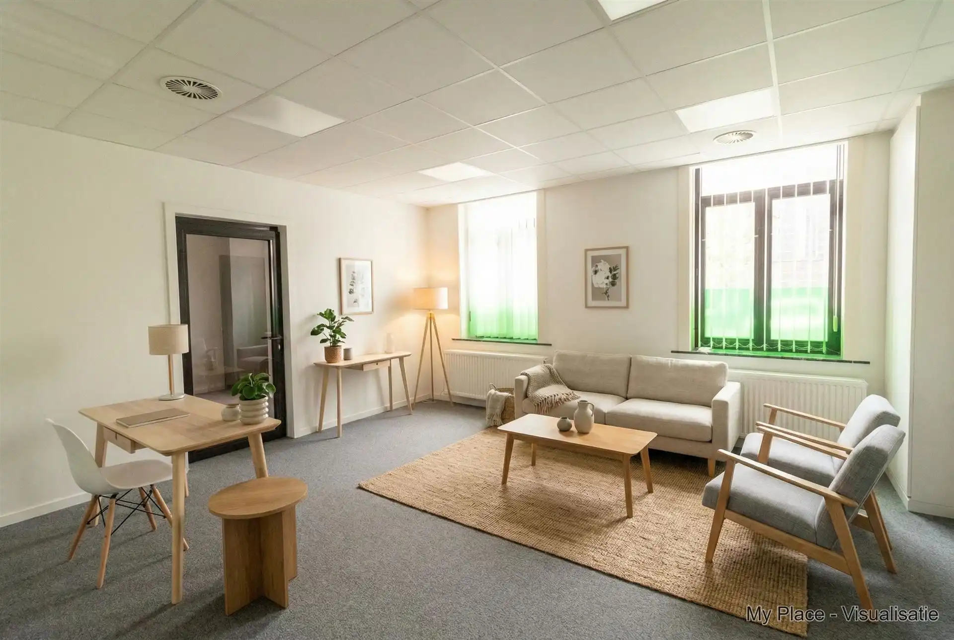 Gelijkvloers handelspand met bovenliggend appartement foto 2
