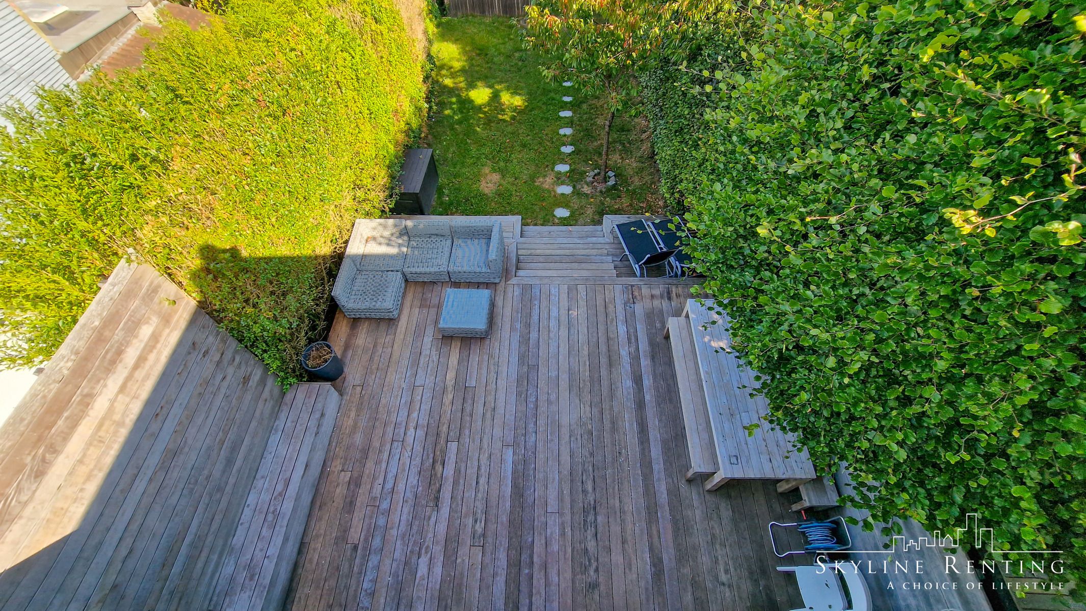 LICHTRIJK - Gemeubeld huis - 3k. met TUIN en TERRAS ! foto 12