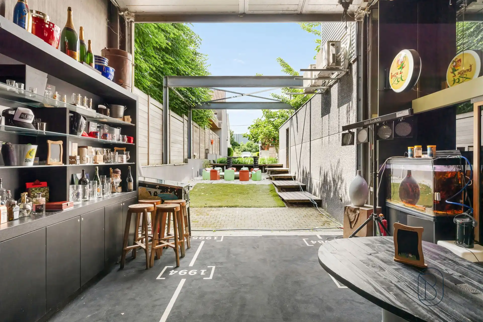 Wonen en werken (kantoren en loods): ideale investering!  foto 31