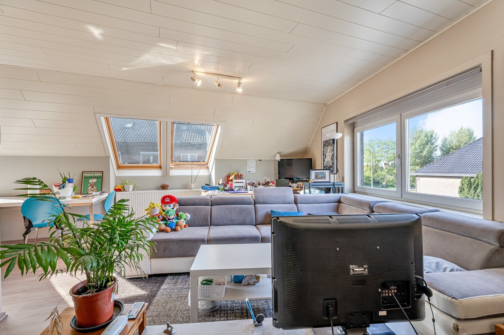 Charmant en lichtrijk dakappartement in Gent, vlak bij natuurreservaat Bourgoyen-Ossemeersen foto 7