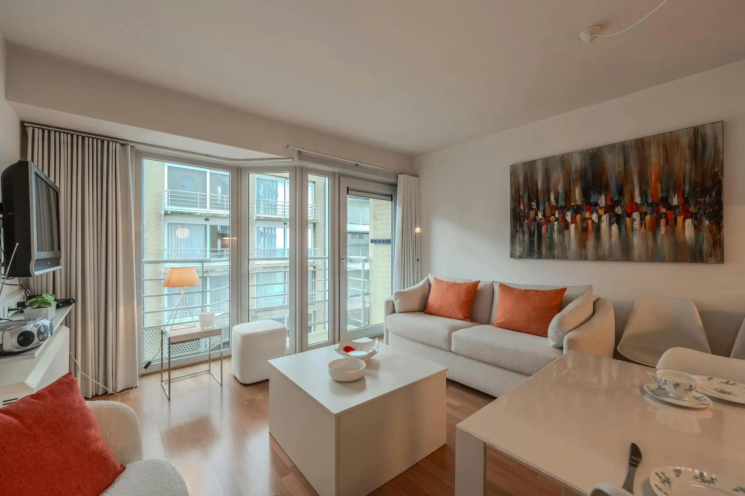 Prachtige studio met terras vlakbij het strand te Oostende foto 2