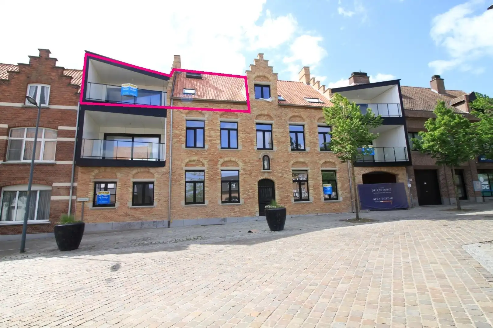 Appartement te huur Dorpsstraat 56 -/2/1. - 8840 Westrozebeke