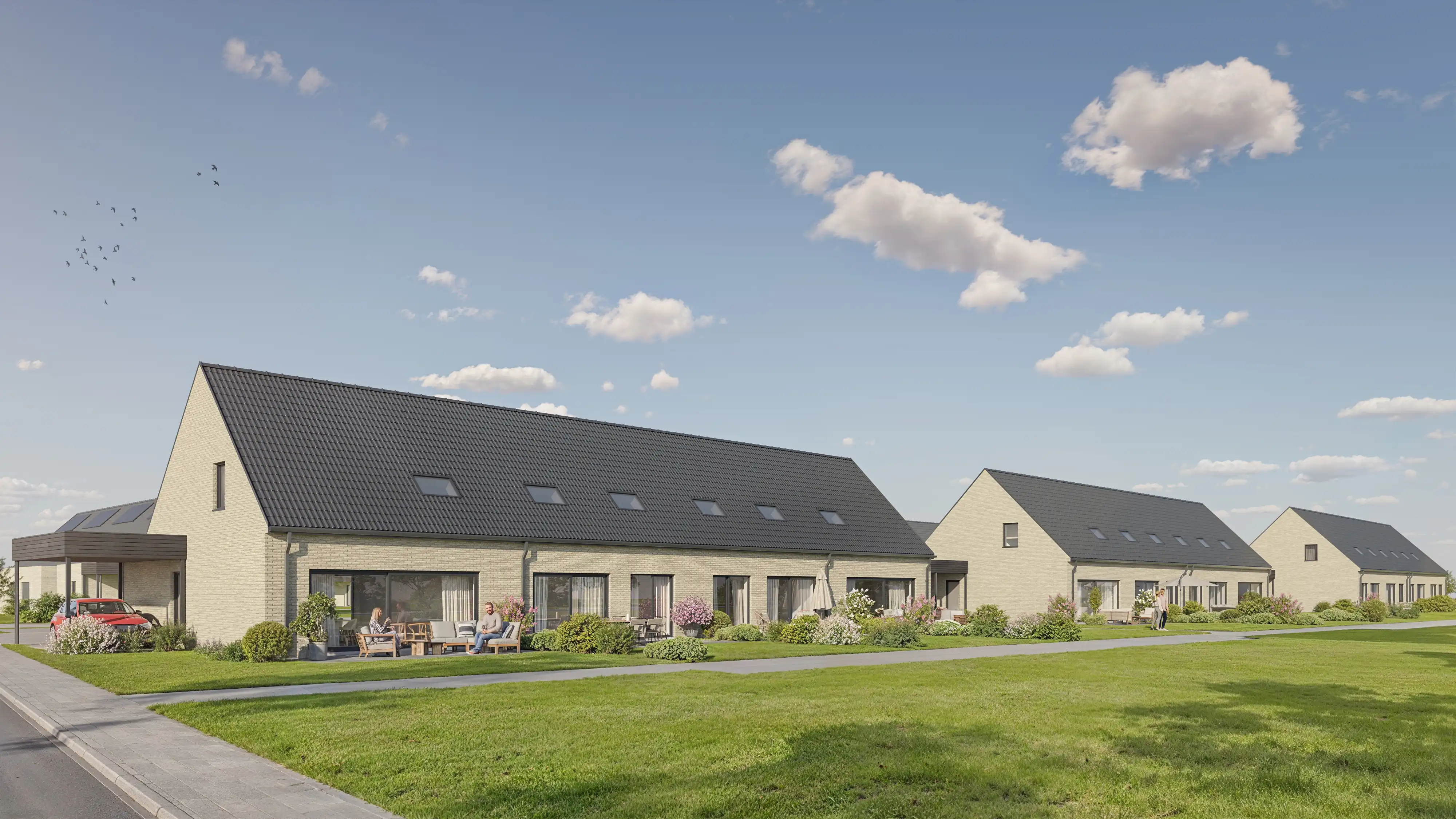 Kouter Middenpark Eke, 12 nieuwbouwwoningen aan vaste prijs foto 2