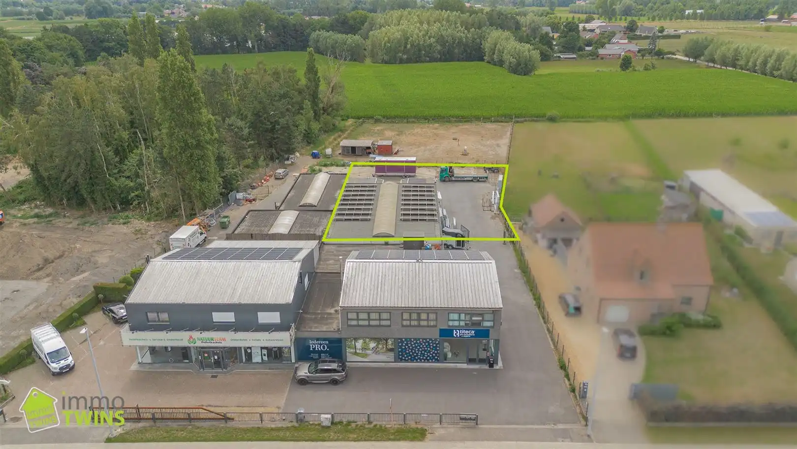 Magazijn + buitenruimte op toplocatie (splitsing mogelijk) foto 7