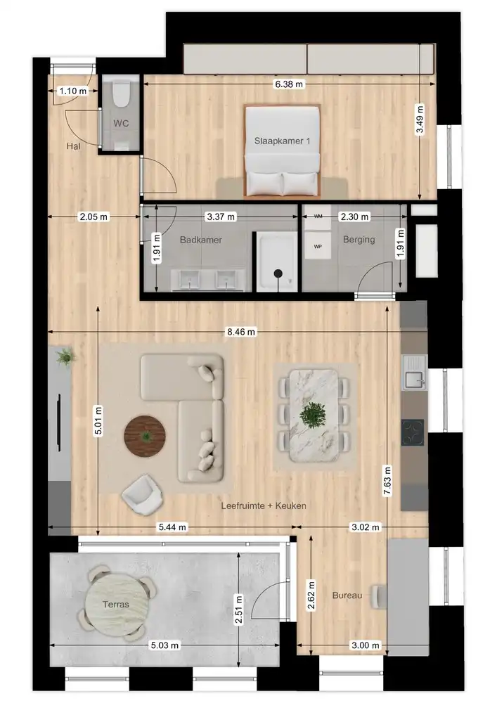 Nieuwbouwappartement te Ruiselede. foto 13