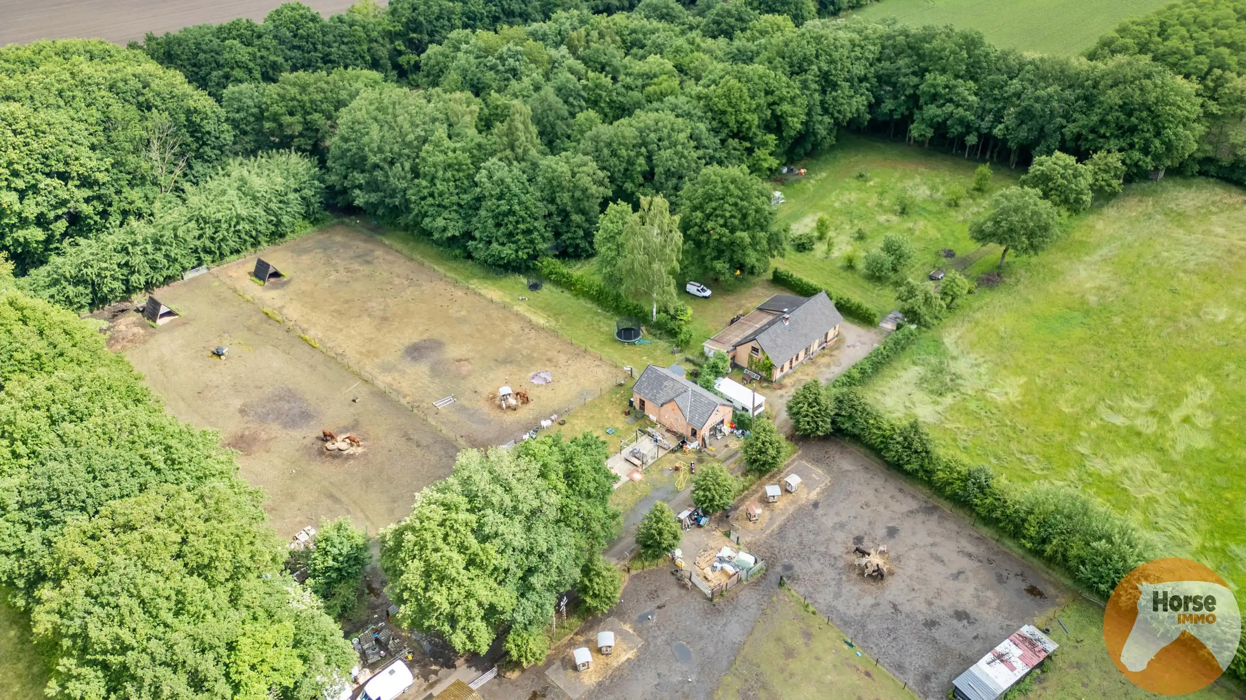ITEGEM - Rustig gelegen woning en bijgebouw op 2,4Ha foto 2