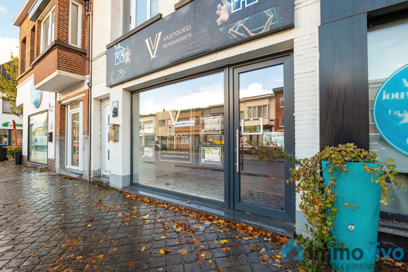 Handelsgelijkvloers op toplocatie in centrum foto {{pictureIndex}}