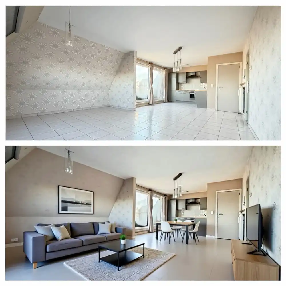 Instapklare appartement in Residentie Spanje in het centrum van Koekelare foto 2