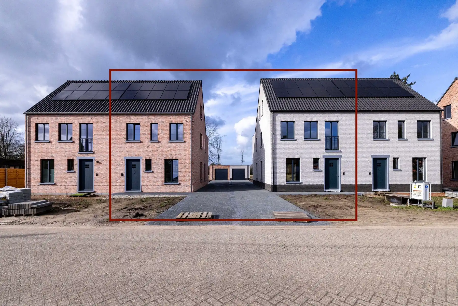 Nieuwbouw HOB met 3/4slpk, 2bdk, tuin en garage (e-peil <10) foto {{pictureIndex}}