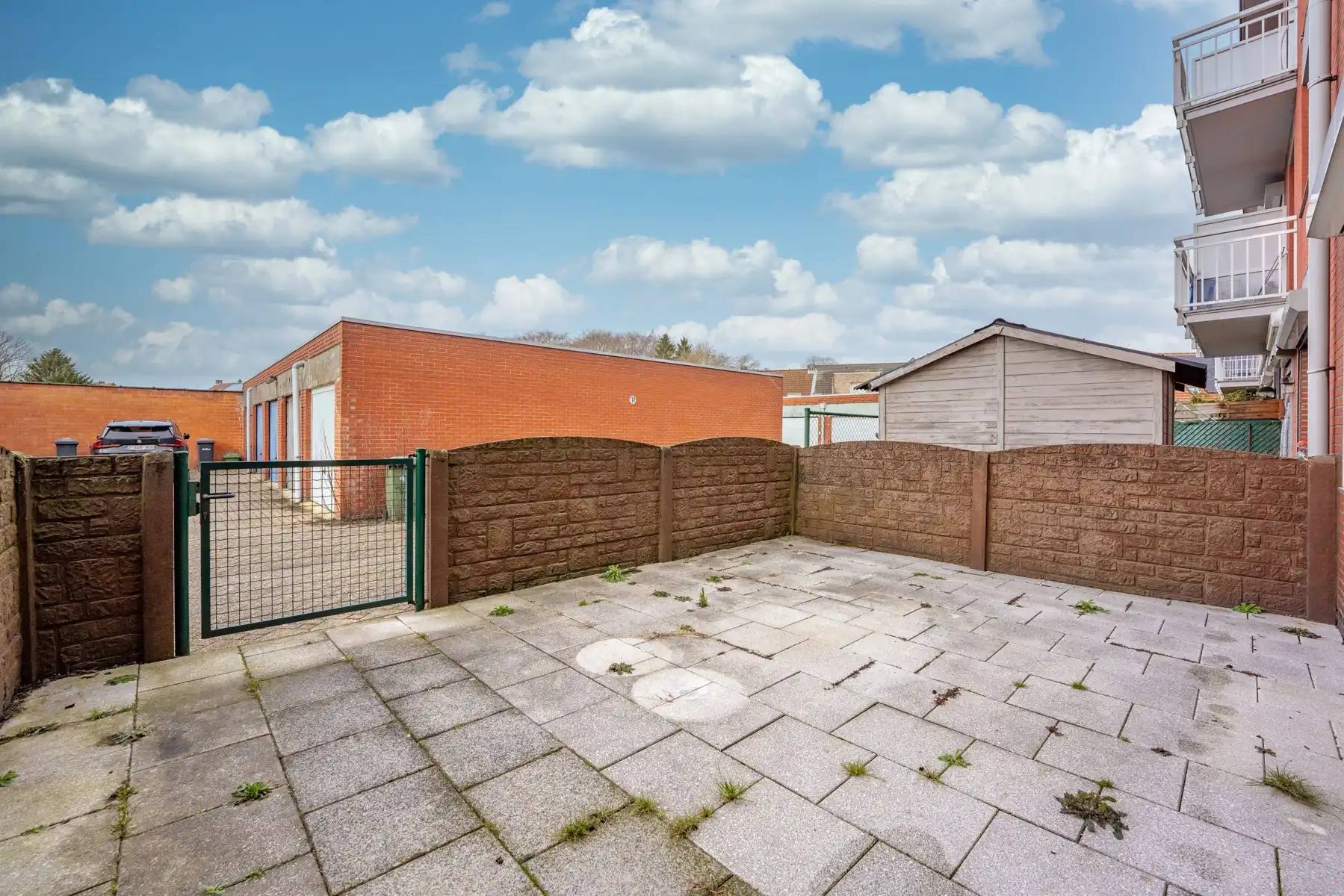 Gelijkvloers appartement met 2 slaapkamers, tuin/terras en garagebox! foto 12