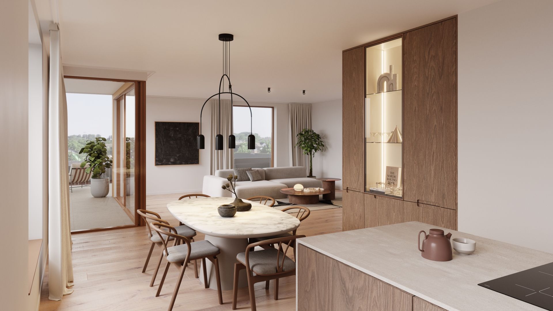 Nieuwbouwappartement met 2 slaapkamers tussen jachthaven, stad en de zee te Nieuwpoort foto 5