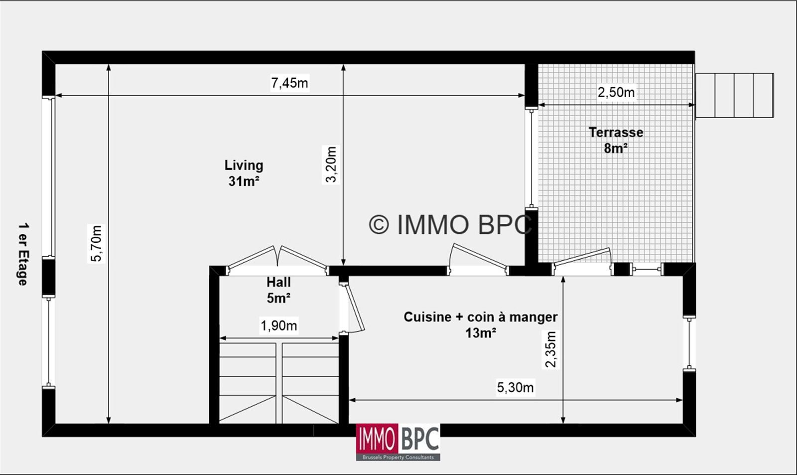 Charmante bel-étagewoning in Berchem-Sainte-Agathe foto 35
