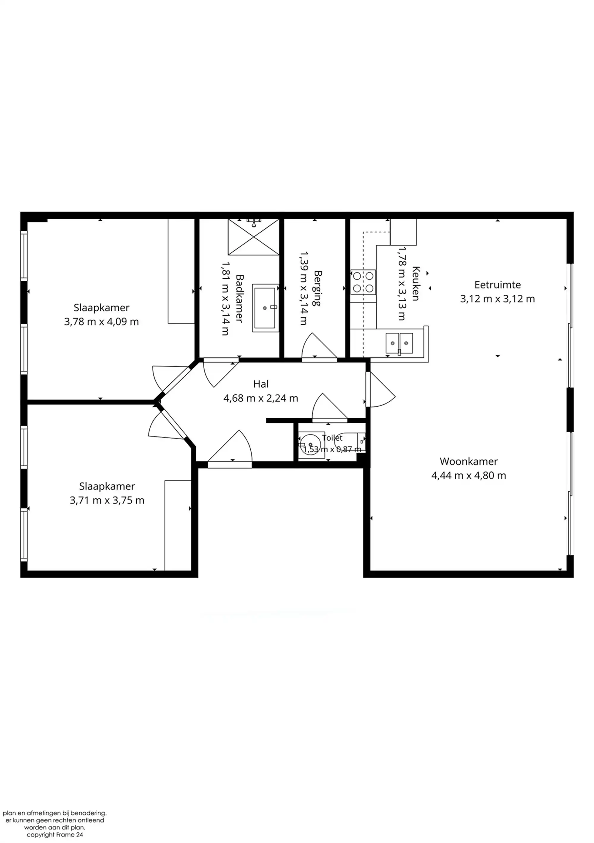 Ruim appartement, pal in het centrum van Bonheiden foto 13