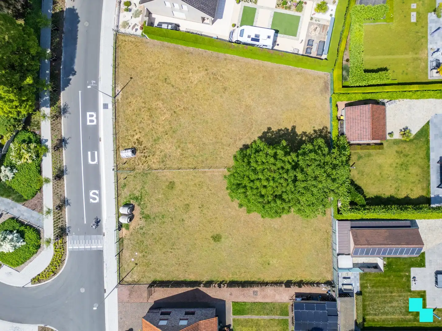 Aantrekkelijk gelegen bouwgrond te Kachtem van 665m² voor open bebouwing foto 5