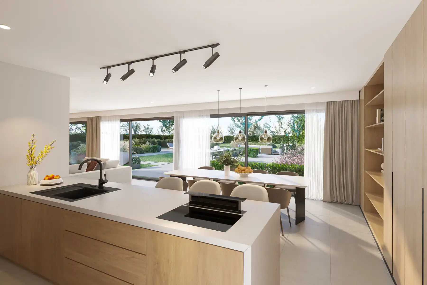 Nieuwbouw koppelvilla op toplocatie op ca. 2115 m² foto 3