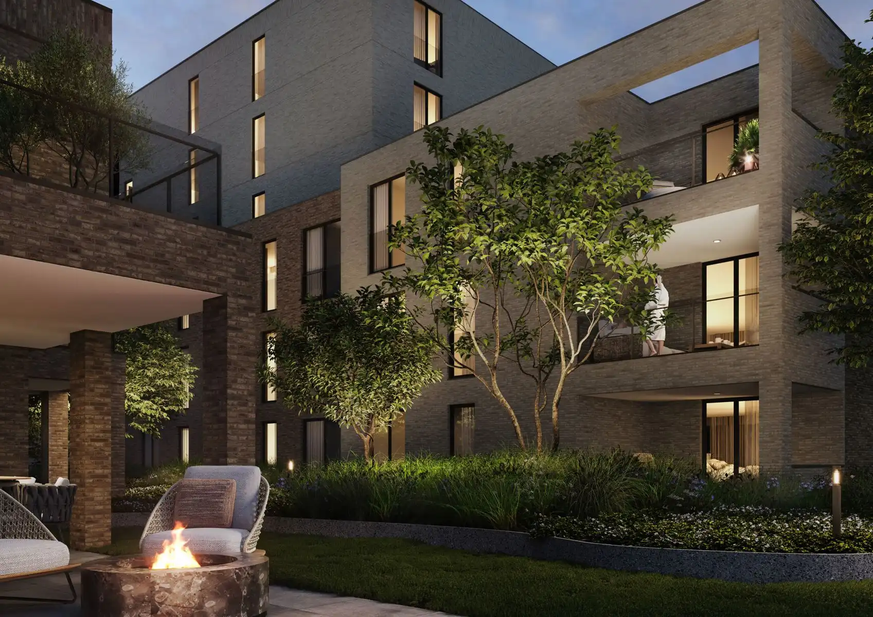 Nieuwbouwproject - stadsrand - mooie terrassen  foto 8