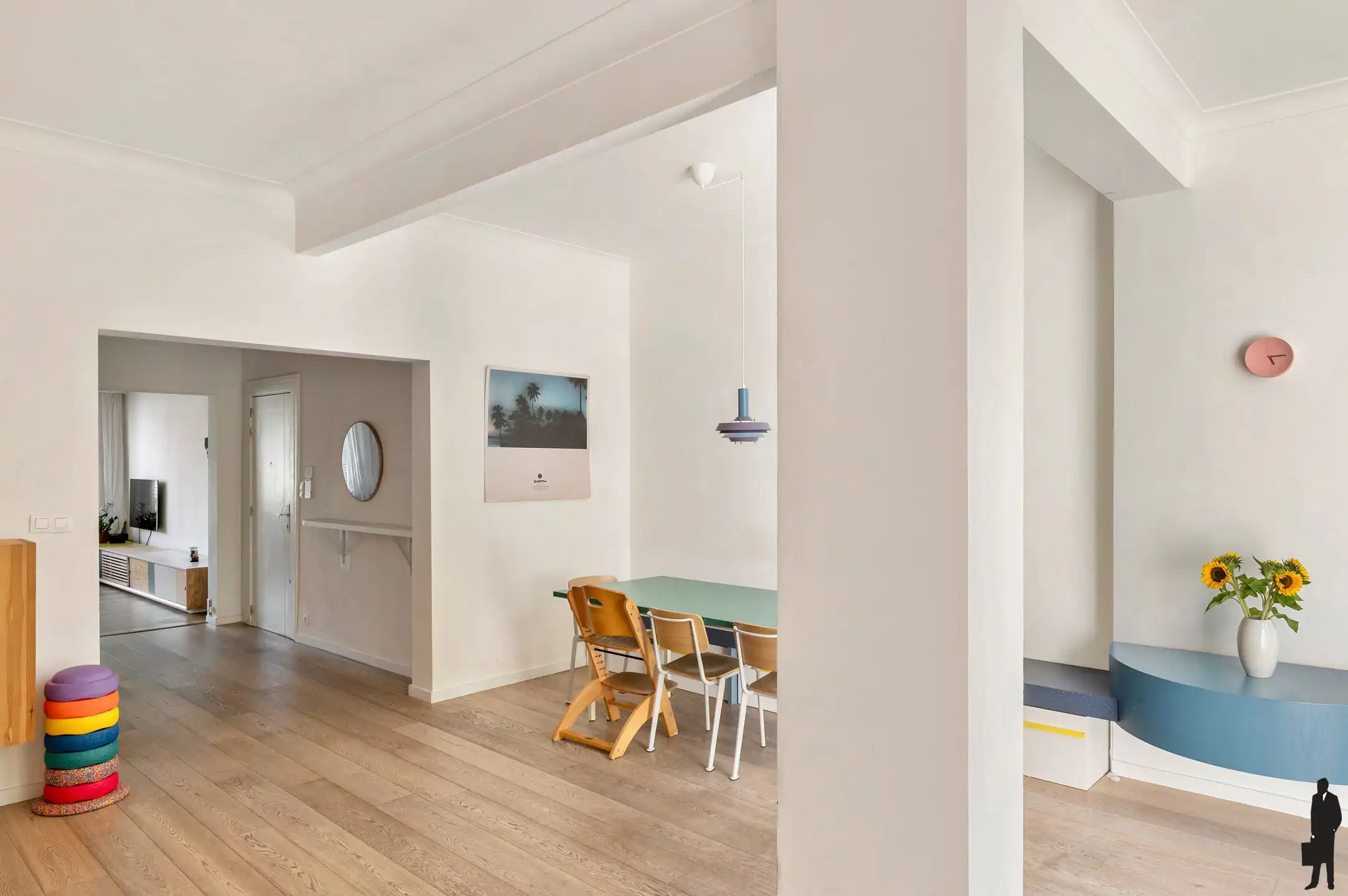 Ruim duplexappartement met prachtige tuin man 130m² foto 8