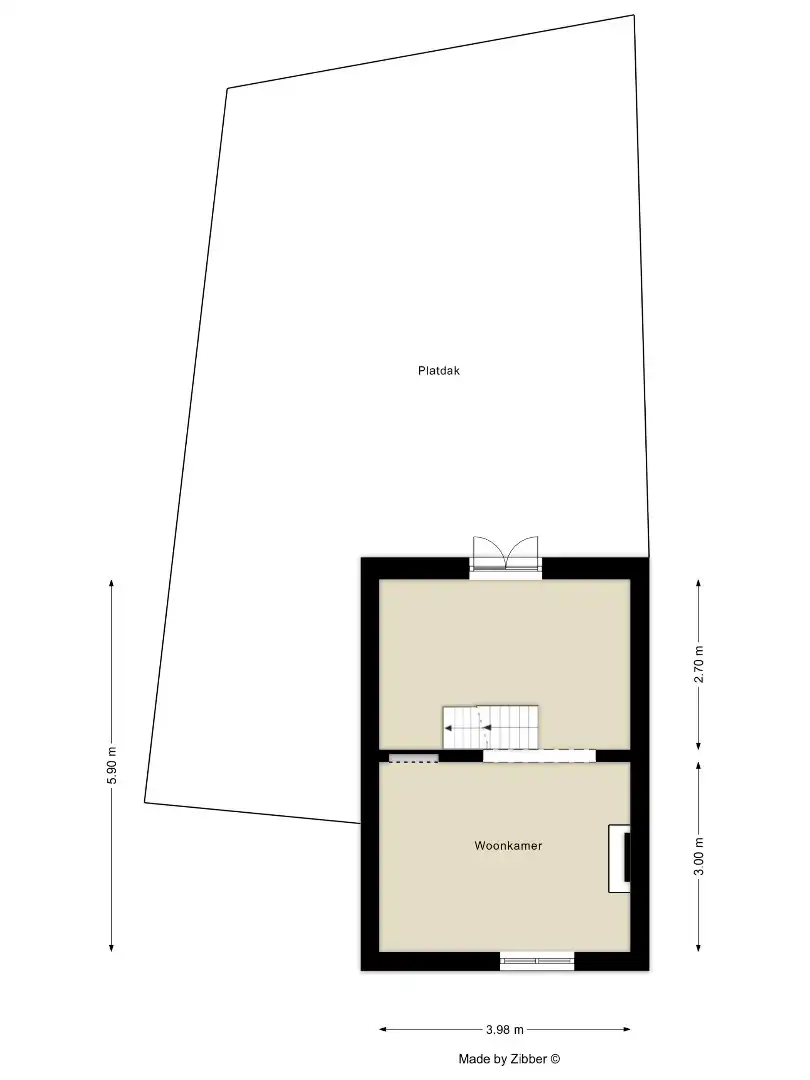 Gezellige rijwoning centraal gelegen bij UZ Leuven en het centrum met zeer ruime garage! - bewoonbare opp. 73 m² foto 25