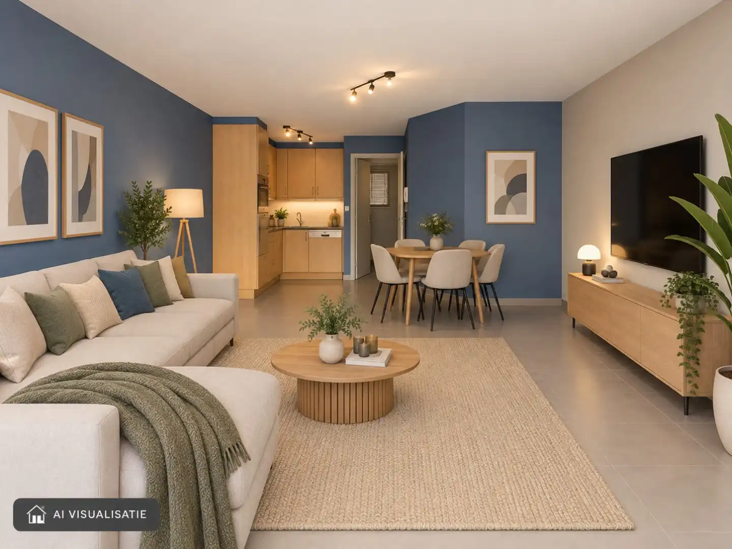 Instapklaar één-slaapkamerappartement te huur in Blankenberge foto 3