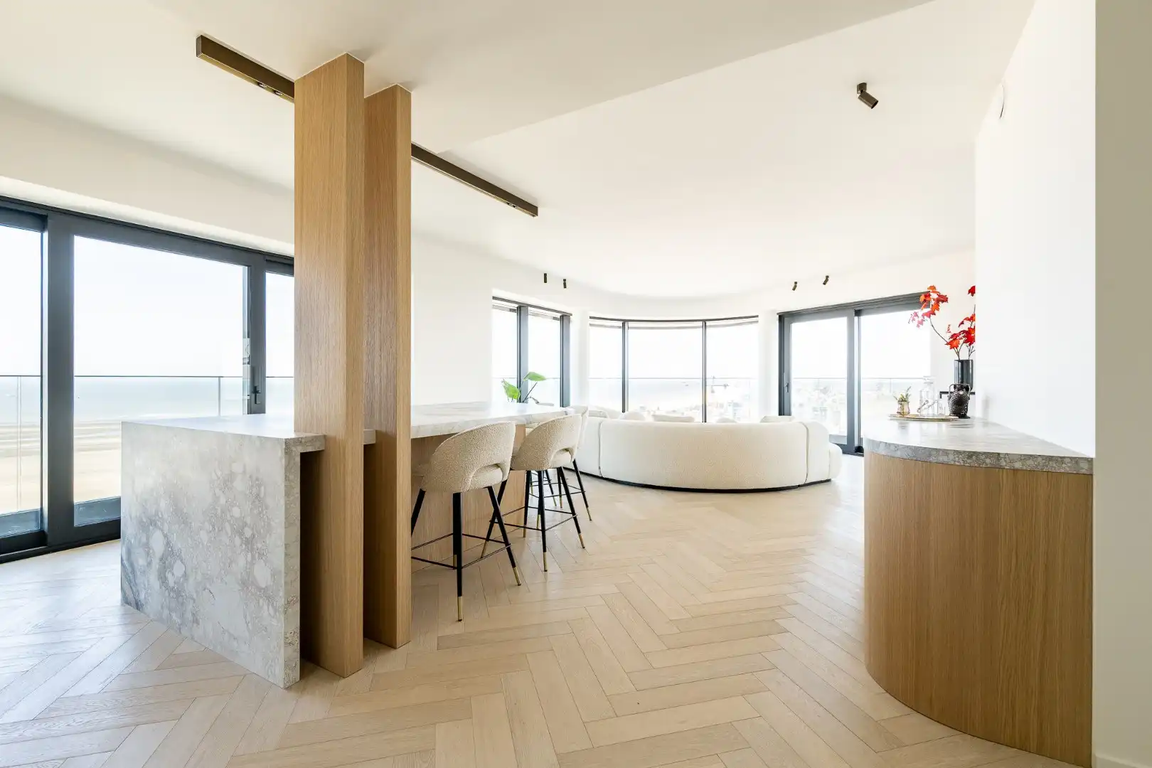 Eén van de hoogsgelegen appartementen van Knokke-Heist met magnifieke zichten foto 9