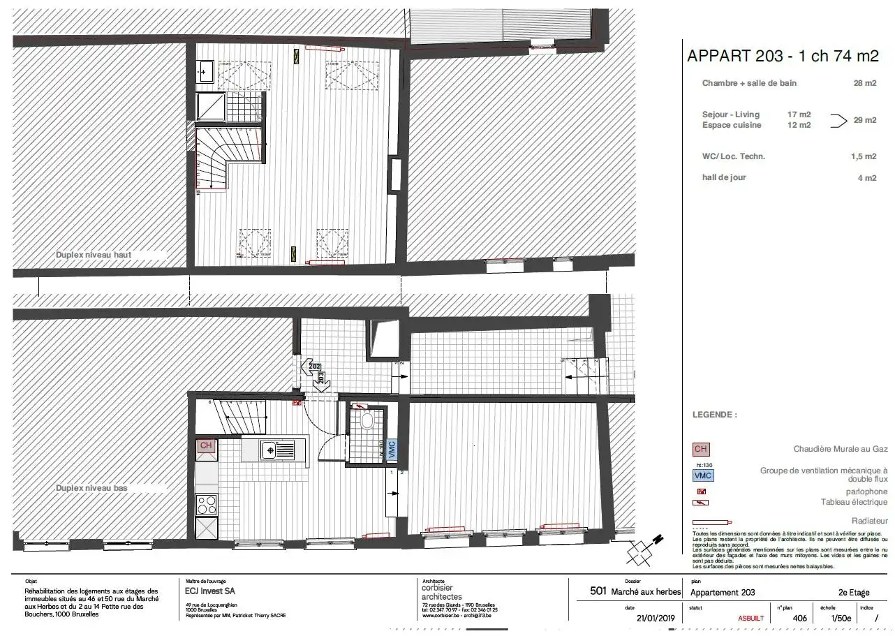 Gemeubeld appartement met slaapkamer aan Grote Markt Brussel foto 11