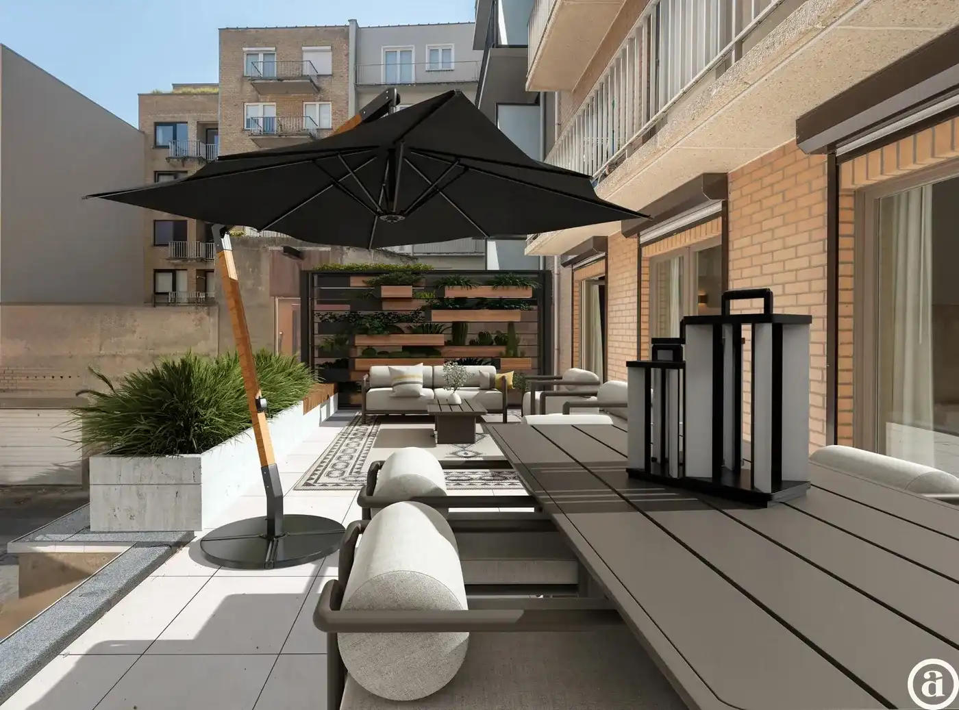 Luxueus gerenoveerd appartement met zijdelings zeezicht in Knokke foto 21