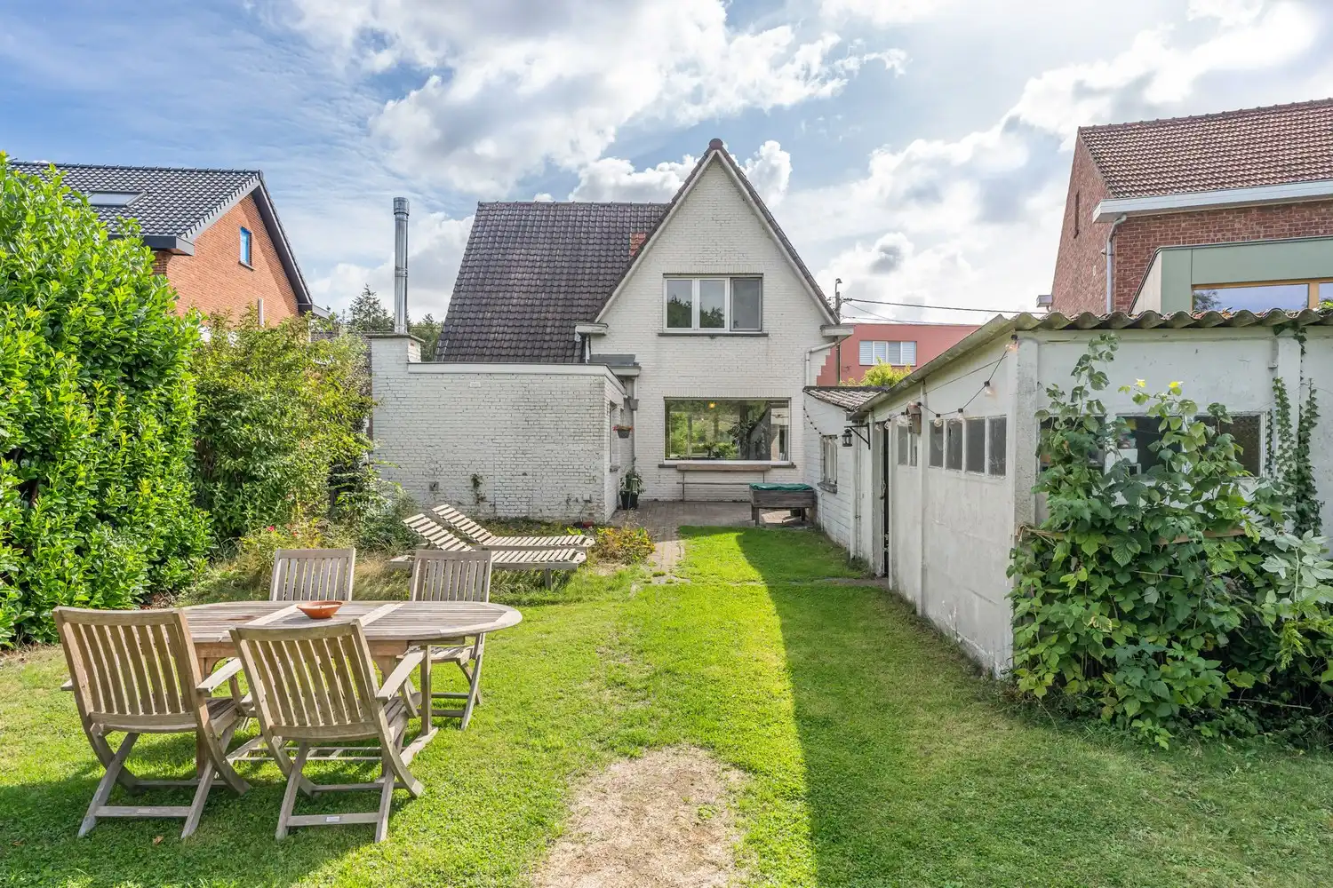 Goed gelegen, vrijstaande en lichtrijke woning met een oprit met een garage, 3 slaapkamers en een diepe tuin te Wilsele! foto 19