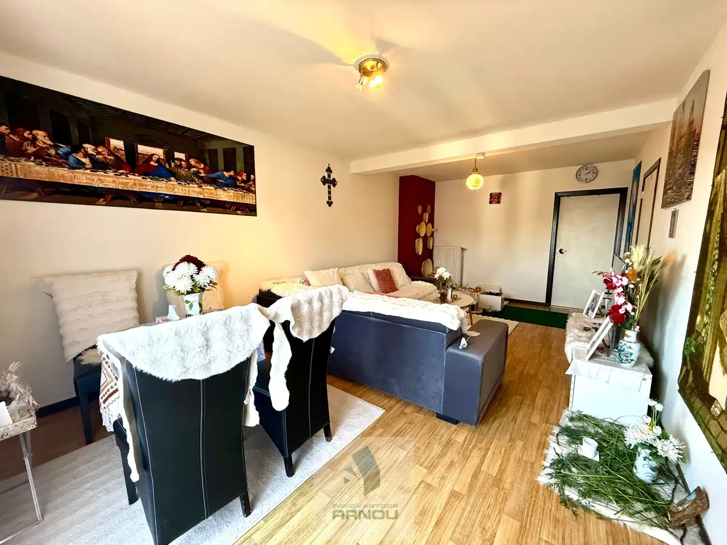 Charmante duplex met 2 kamers en terrasje in het hart van Kruisem foto 4