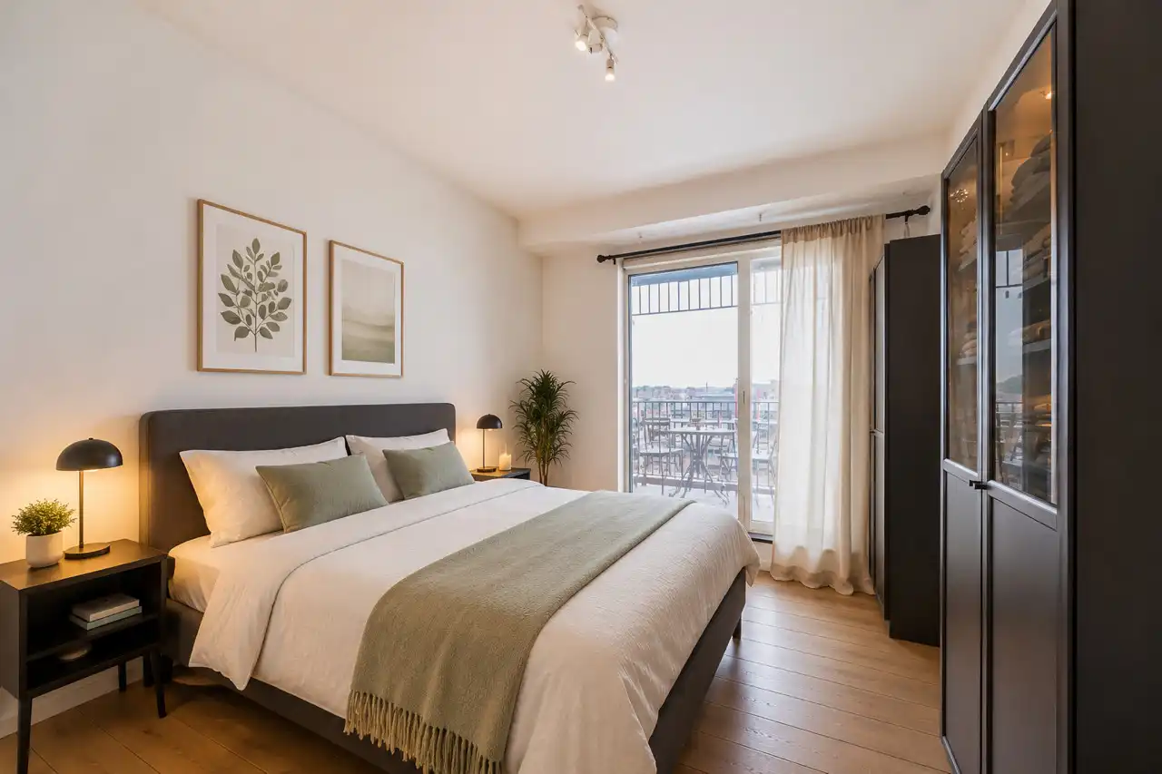 Energiezuinig (EPC A) 1slk-appartement met GIGA-terras van 28m² op toplocatie te Zurenborg foto 9