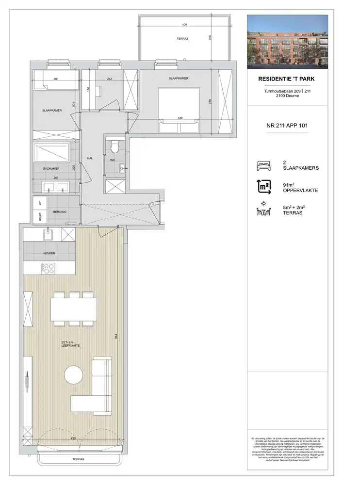 MODELAPPARTEMENT RESIDENTIE ’T PARK – TE BEZICHTIGEN VANAF BEGIN OKTOBER foto 2