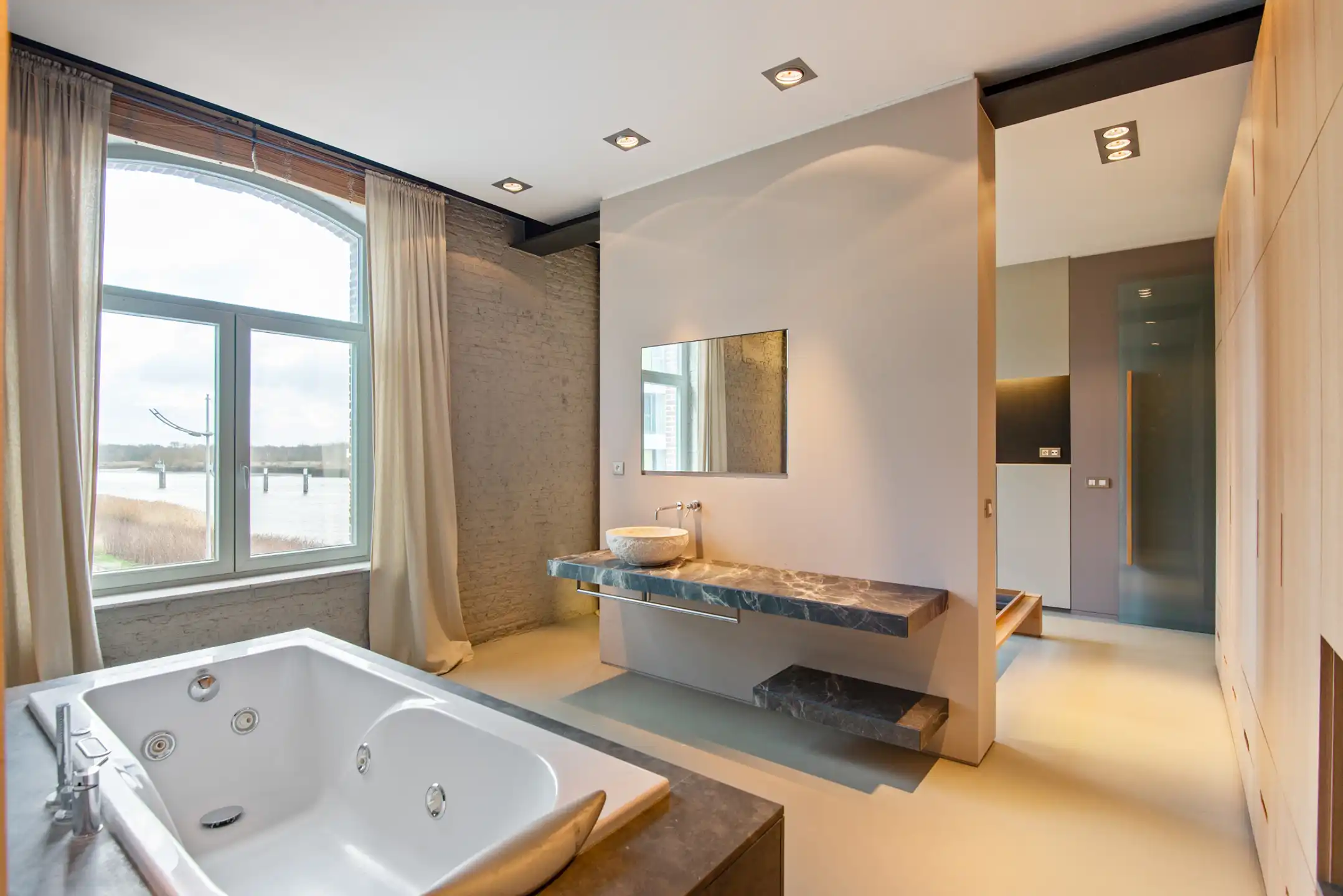 Ruime loft met schitterend zicht op de Rupel foto 8