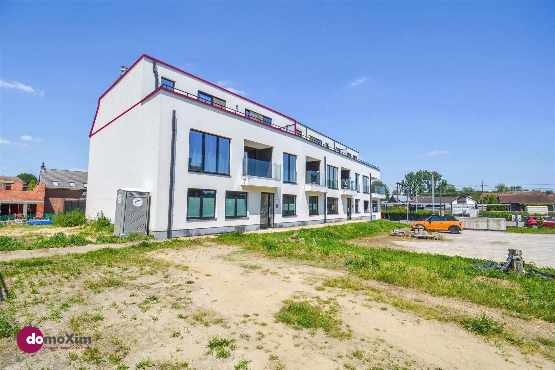 Zonnig appartement met 2 slaapkamers en groot terras in hartje Boortmeerbeek foto 2