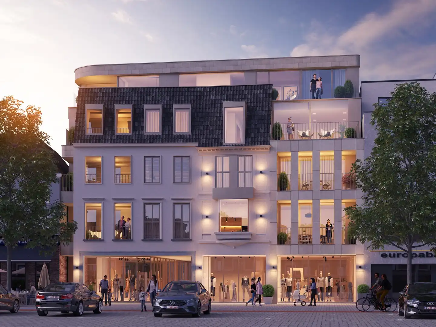 Nieuwbouwappartement met EPC A en terras in Wetteren te koop foto 4