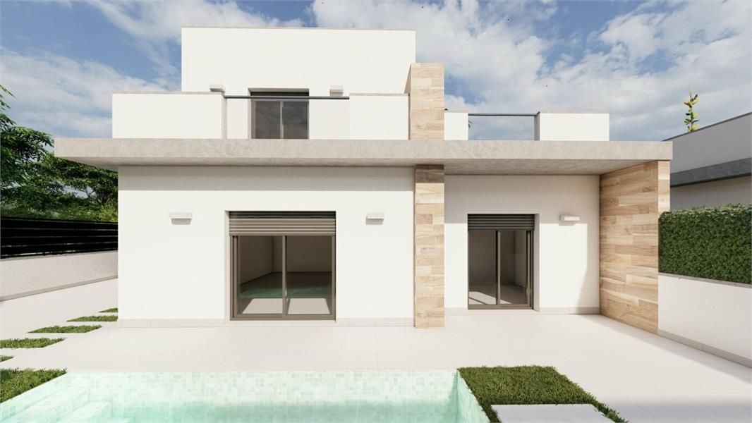 NIEUWBOUW HALFVRIJSTAANDE VILLA'S IN ROLDAN foto 3