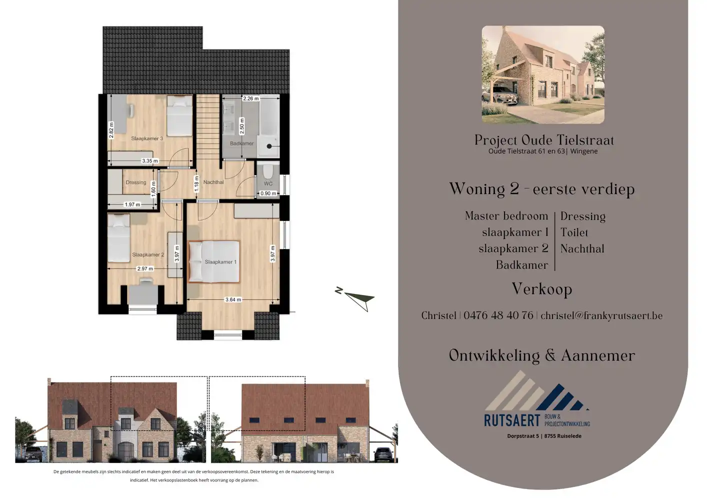 Nieuwbouw koppelwoning te Ruiselede/Wingene. foto 22