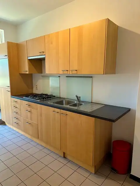Groot woonhuis op 3 verdiepingen, bestaande uit 2 appartementen , met garage en grote tuin .  foto 15