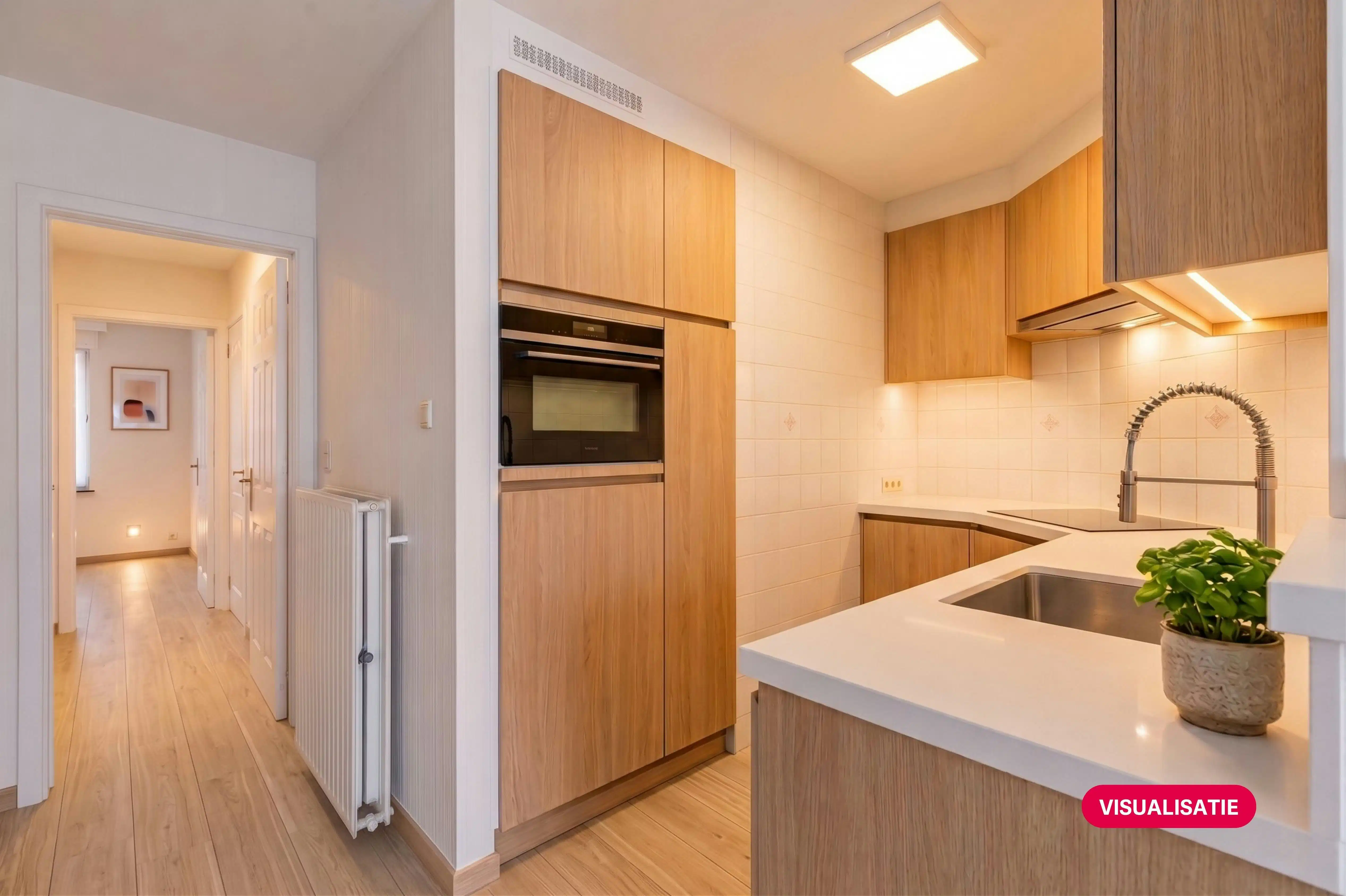 Appartement te koop met twee slaapkamers te Blankenberge foto 3